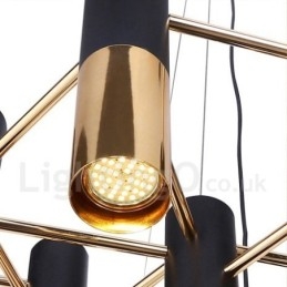 Moderne moderne 22 lys lysekrone Single Tier Lamp Light