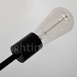 16 Light Vintage Retro Sputnik lysekrone