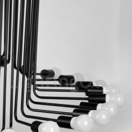 Sort 26 lys retro vintage moderne moderne lysekrone lampe lys