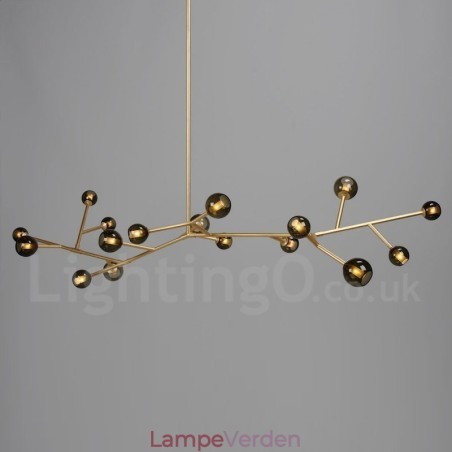 17 lys lysekrone Vintage Country Light 17 lys lysekrone Vintage Country Light