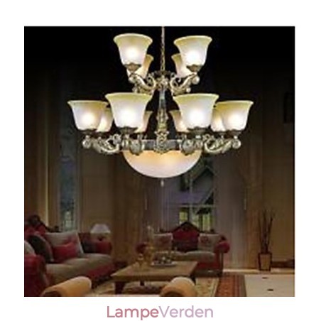 Lysekrone Traditionel Klassisk Vintage Retro Metal Lysekrone Traditionel Klassisk Vintage Retro Metal