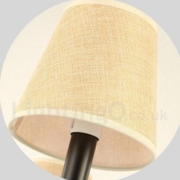 Country Retro 6 Light Single Tier lysekrone Lampe Light