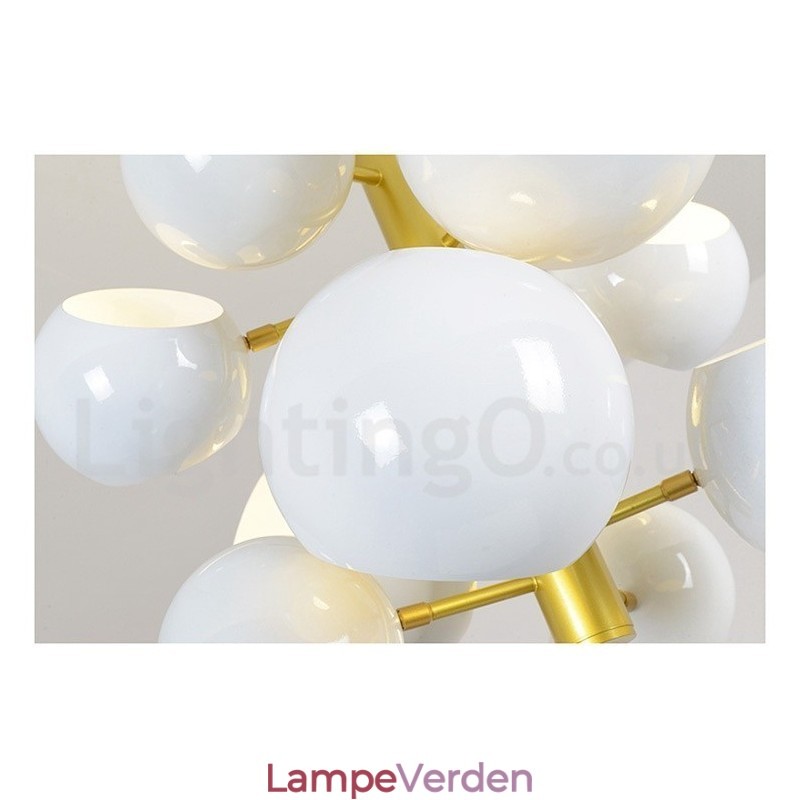 Hvid 10 lys moderne moderne lysekrone lampe lys