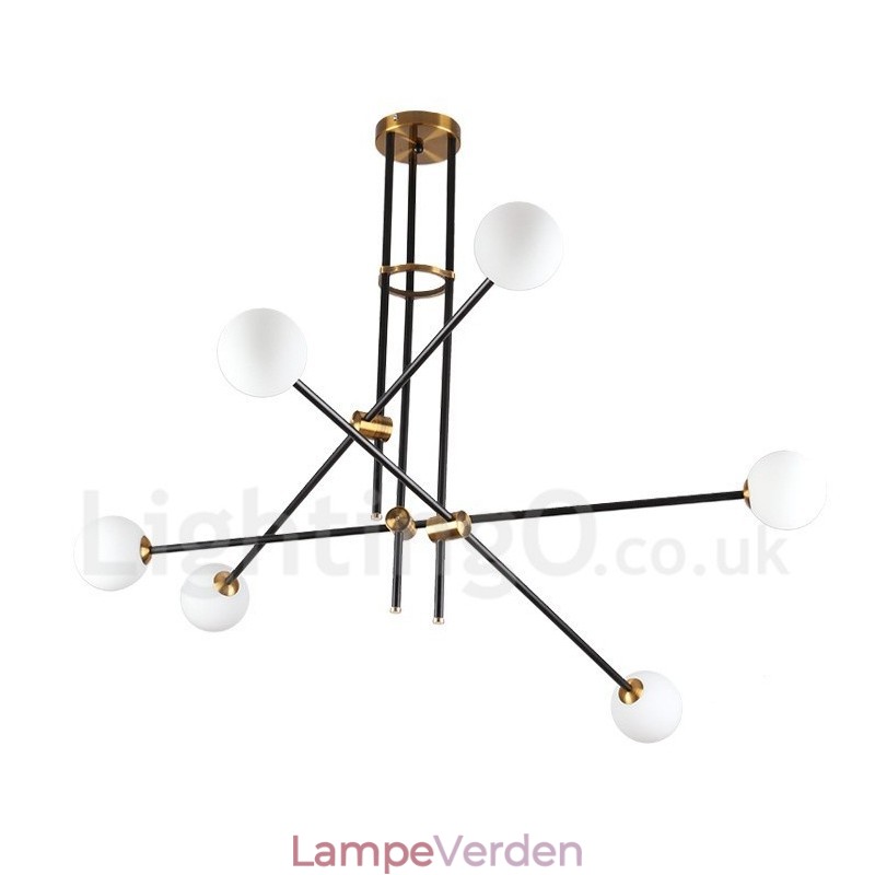 Modern Contemporary 6 Light 3 Tier Chandelier Light
