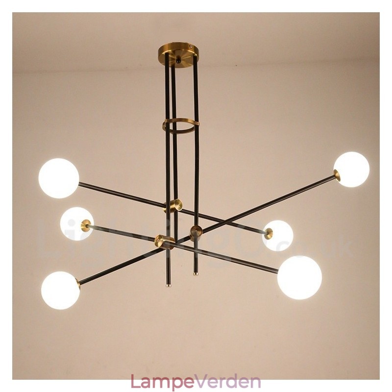 Modern Contemporary 6 Light 3 Tier Chandelier Light