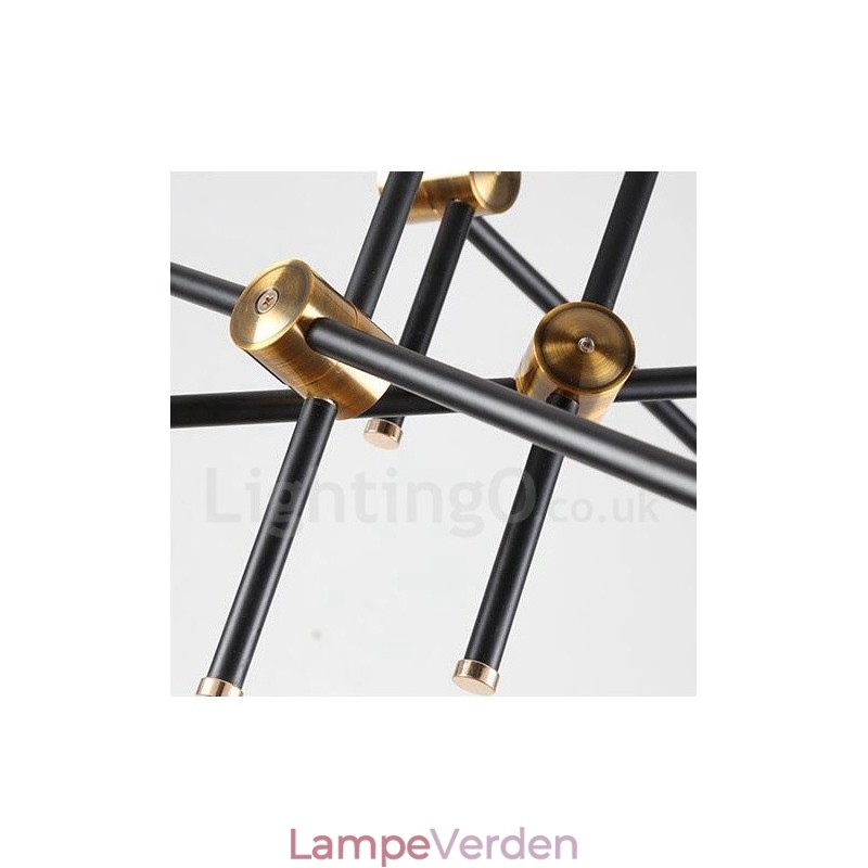 Modern Contemporary 6 Light 3 Tier Chandelier Light