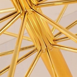 40 lys gylden 2-lags moderne moderne lysekrone lyslampe