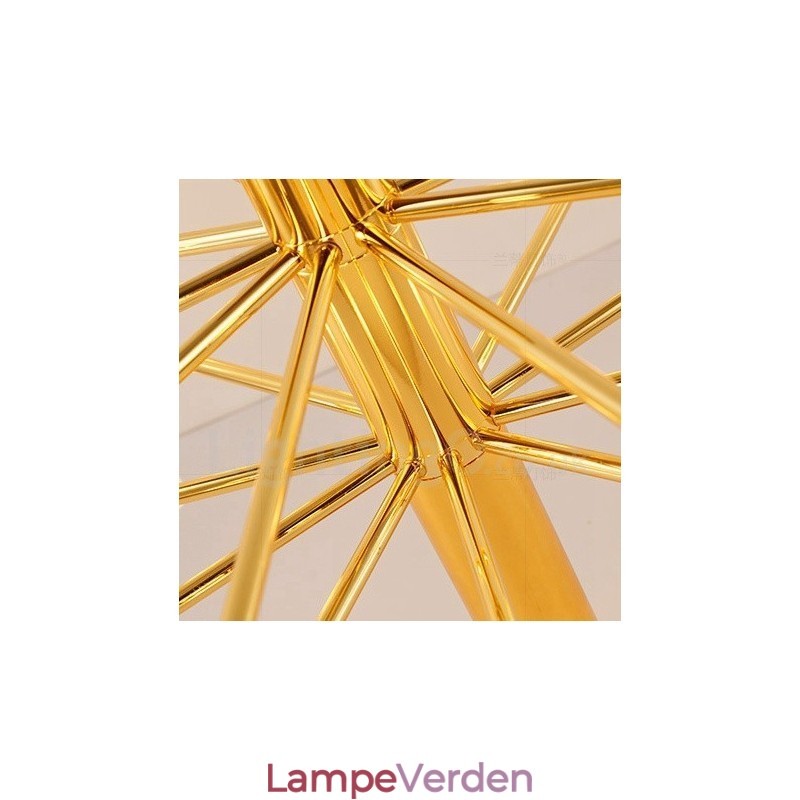 40 lys gylden 2-lags moderne moderne lysekrone lyslampe