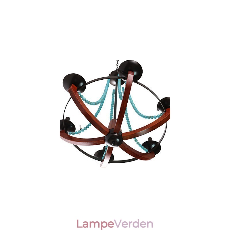 Bohemia 6 Simple European Mediterranean Head DropAmerican Country British Rural Living Lamps