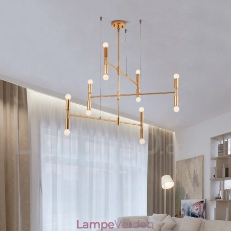 8 lys 3 niveauer moderne moderne lysekrone lampe lys 8 lys 3 niveauer moderne moderne lysekrone lampe lys