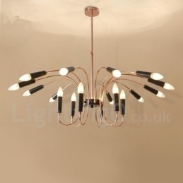 2 Tier 18 Light Modern Contemporary Chandelier Light