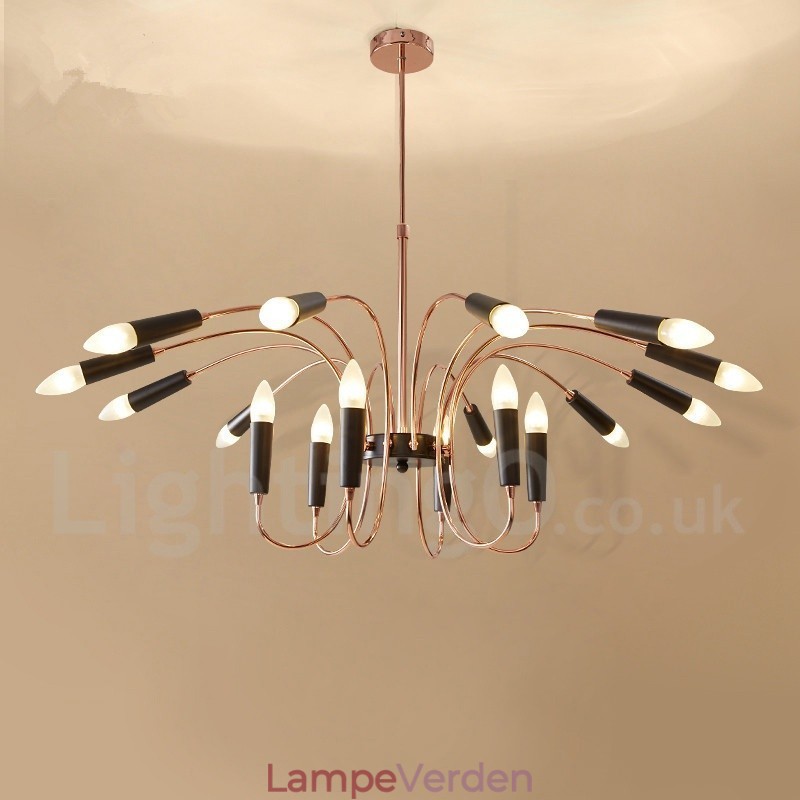 2 Tier 18 Light Modern Contemporary Chandelier Light