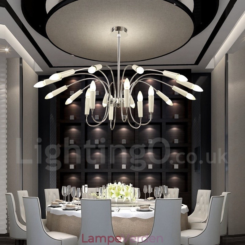 2 Tier 18 Light Modern Contemporary Chandelier Light