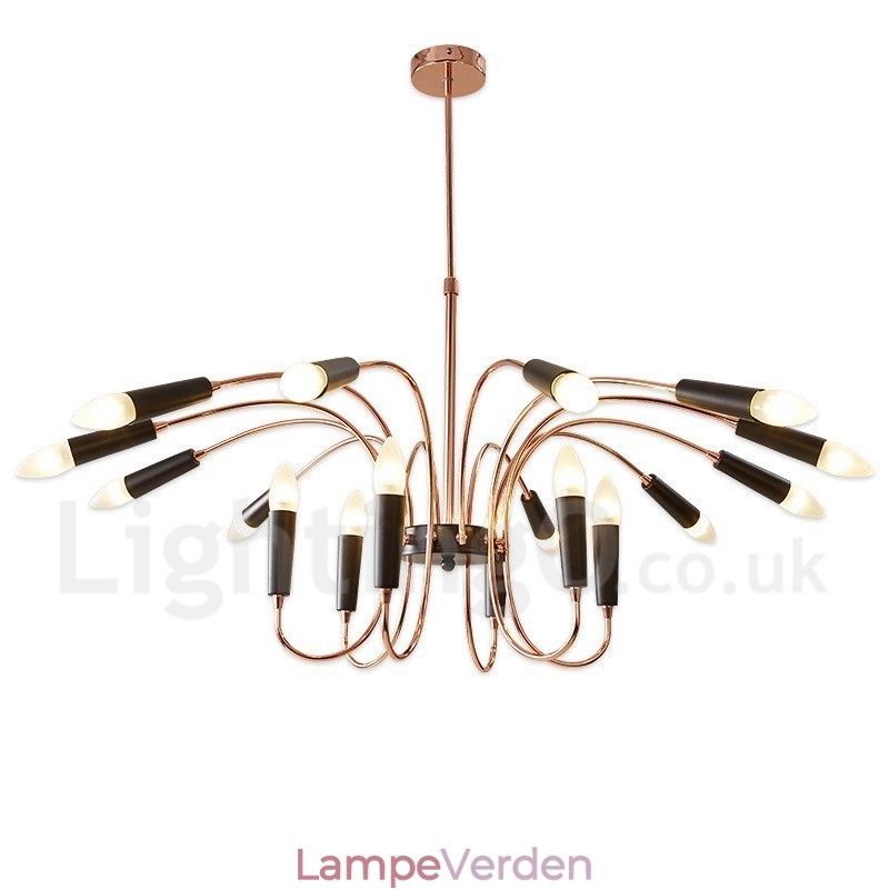 2 Tier 18 Light Modern Contemporary Chandelier Light
