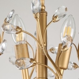 60 cm Højde 45 cm bred moderne moderne 7 lys lysekrone lampe lys