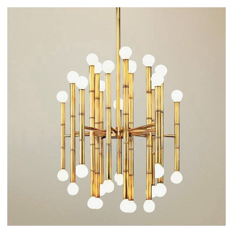 Modern Contemporary 30 Light 2-tiers lysekrone til lys