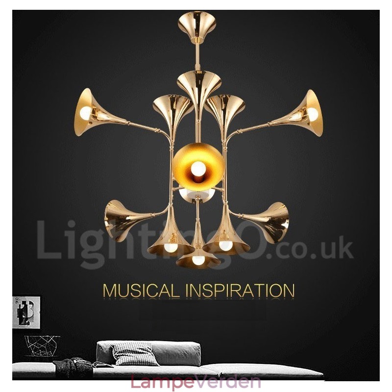 12 lys lysekrone lampe Moderne moderne stil lys