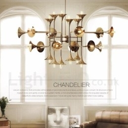24 lys lysekrone lampe moderne moderne stil lys