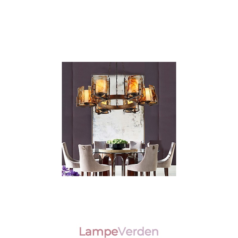 Traditionel klassisk rustik Lodge lysekrone lysekrone