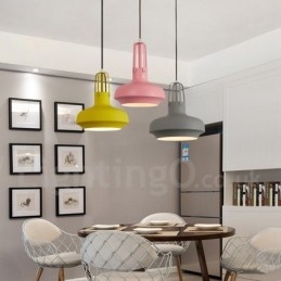 1 lys Moderne moderne pendel