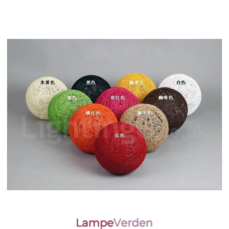 Moderne moderne bambus rattan pendellampe