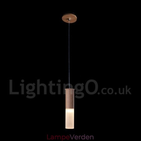 Moderne moderne One Light Wood Pendel Light Moderne moderne One Light Wood Pendel Light