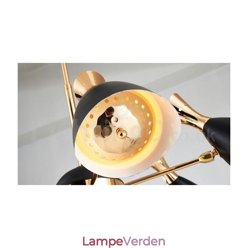 Moderne moderne 8 lys lysekronelampe