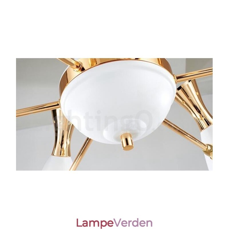 Moderne moderne 8 lys lysekronelampe