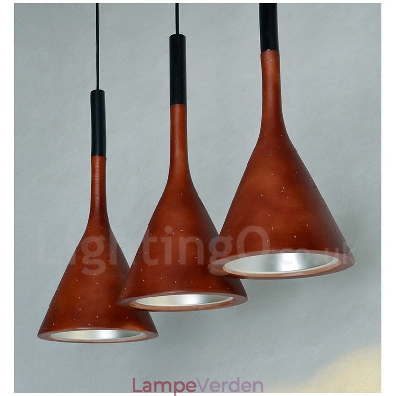 1 Light Vintage Concrte Pendel