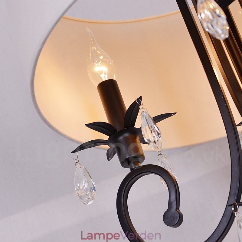 Rustik Lodge Metal Drum Pendel Light