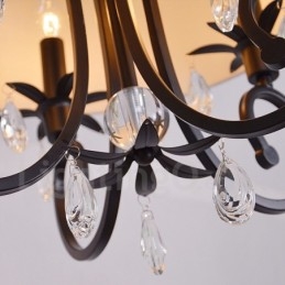 Rustik Lodge Metal Drum Pendel Light