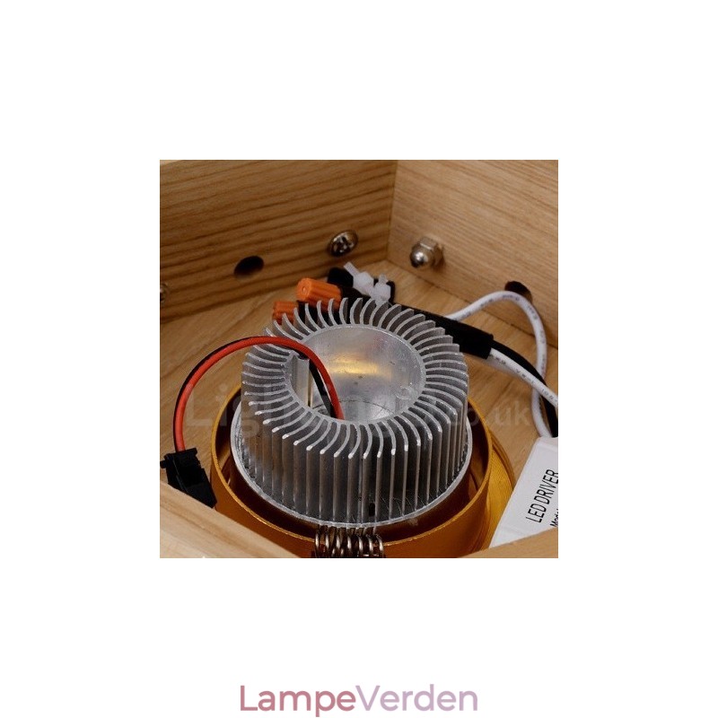 7 Lys træ Moderne moderne pendel