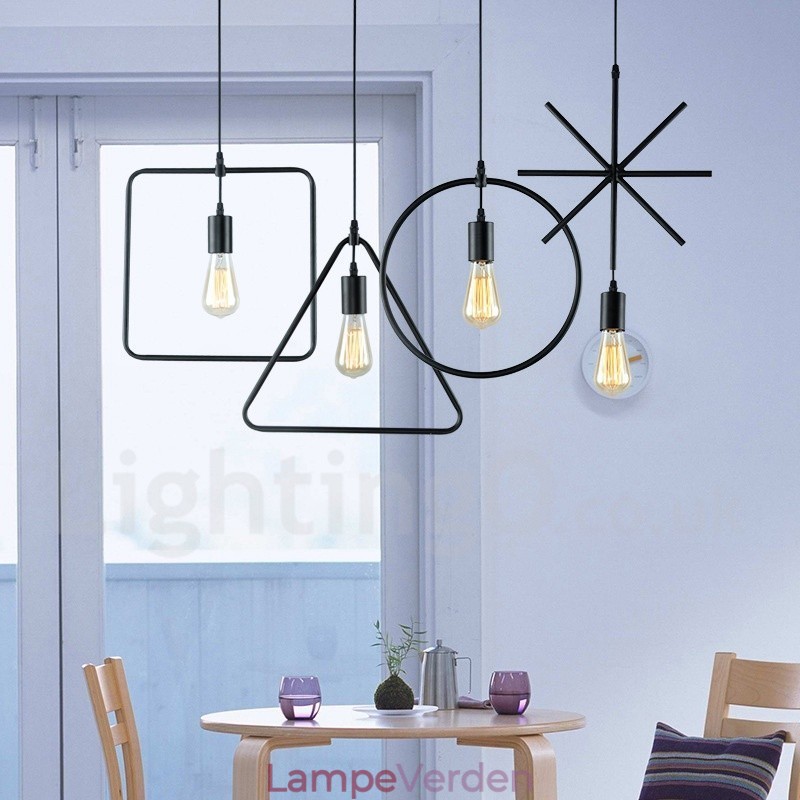 Modern Contemporary Metal 1 Light Pendel Light