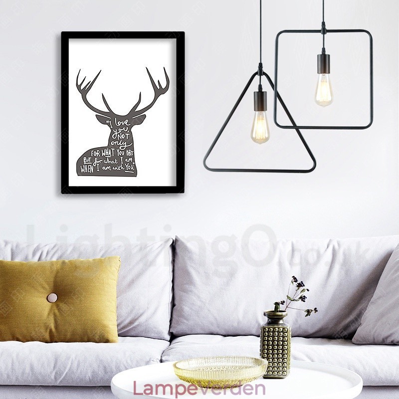 Modern Contemporary Metal 1 Light Pendel Light