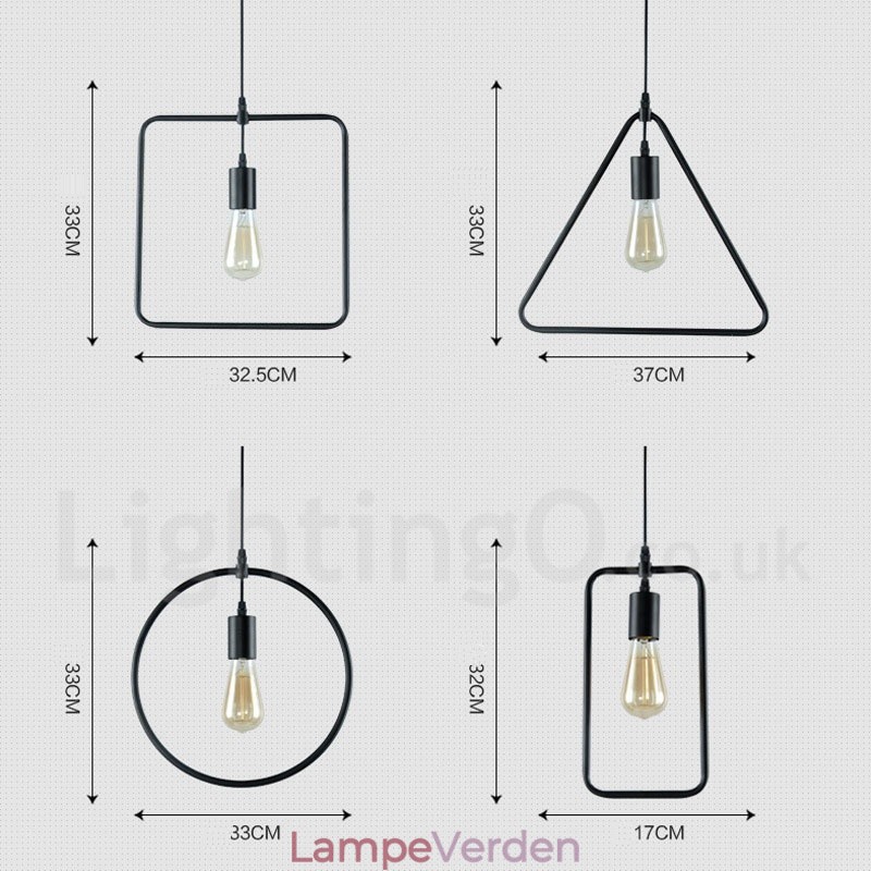 Modern Contemporary Metal 1 Light Pendel Light