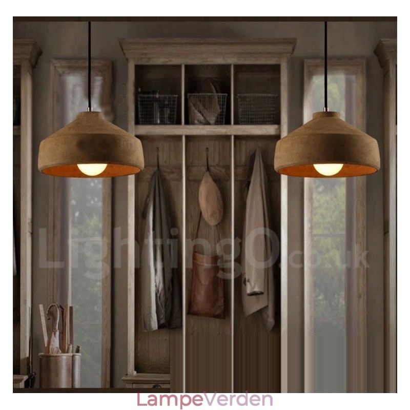 Moderne moderne Concrte enkelt lys pendel