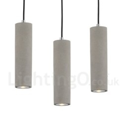Modern Contemporary 1 Light Concrte Pendel