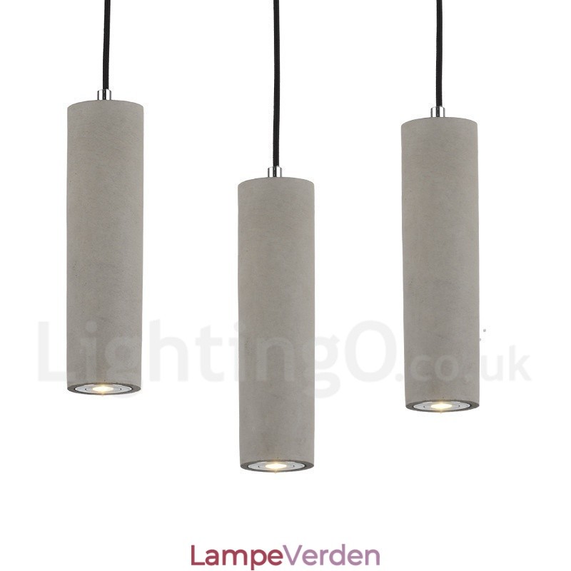 Modern Contemporary 1 Light Concrte Pendel