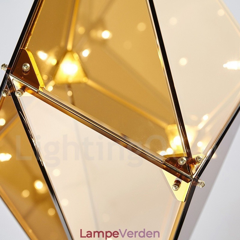 Moderne moderne glasskygge pendellampe
