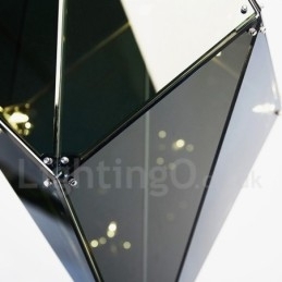 Moderne moderne glasskygge pendellampe