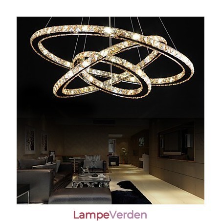 Loftslamper med Fashion Style Ring Crystal Loftslampe Loftslamper med Fashion Style Ring Crystal Loftslampe