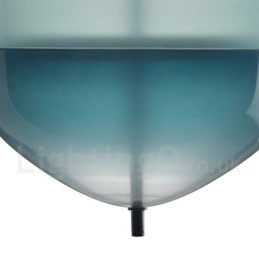 Moderne moderne gradient farve pendel med glasskærm