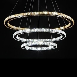 Loftslamper med Fashion Style Ring Crystal Loftslampe