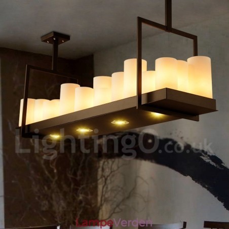Rustik Lodge Vintage Lysestage Pendel Light Rustik Lodge Vintage Lysestage Pendel Light