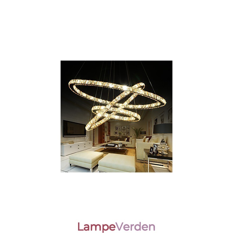Loftslamper med Fashion Style Ring Crystal Loftslampe