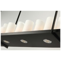 Rustik Lodge Vintage Lysestage Pendel Light