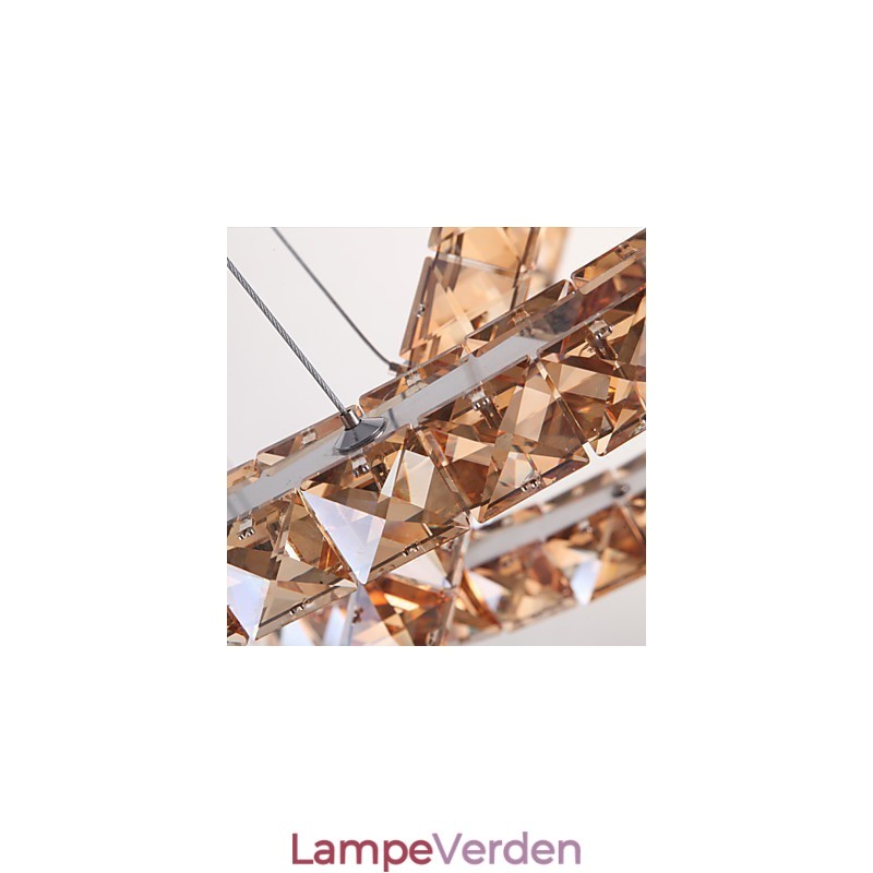 Loftslamper med Fashion Style Ring Crystal Loftslampe
