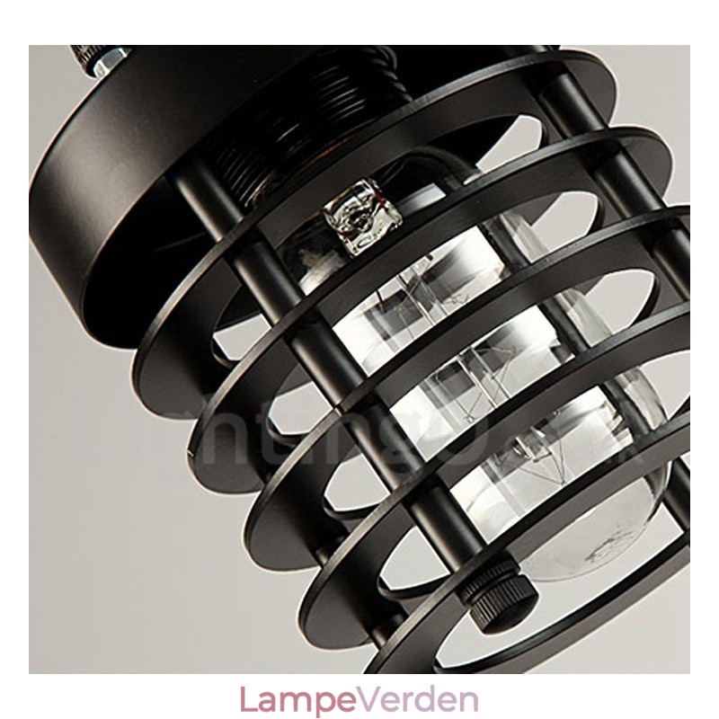 Retro Vintage Metal 1 Light Pendel Light