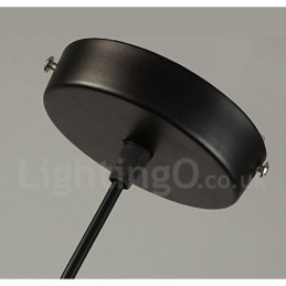 Retro Vintage Metal 1 Light Pendel Light