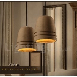 Retro vintage beton pendel